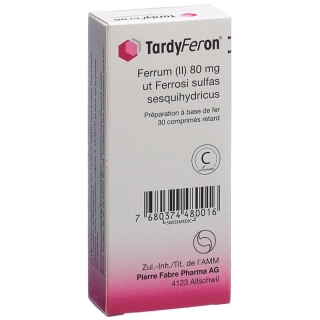 TARDYFERON Ret Tabl 80 mg