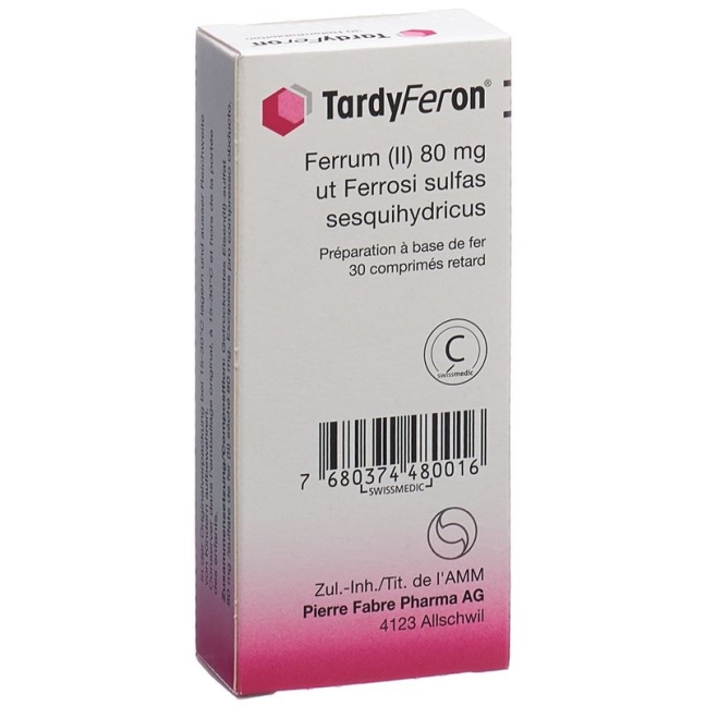 TARDYFERON Ret Tabl 80 mg