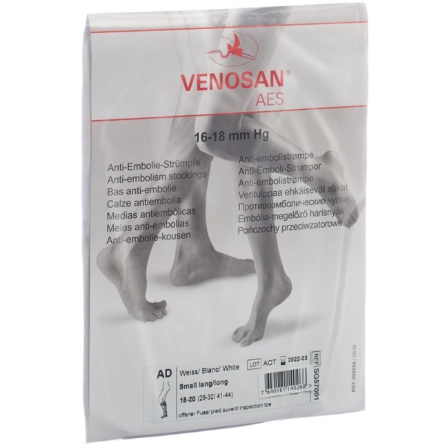 VENOSAN AES A-D S norm offen weiss