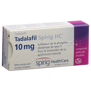 TADALAFIL Spirig HC пленочная таблетка 10 мг