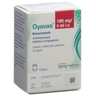 OYAVAS Inf Konz 100 mg/4ml