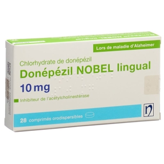 Донепезил НОБЕЛЬ лингвальный расплав таблетки 10 мг 98 шт.