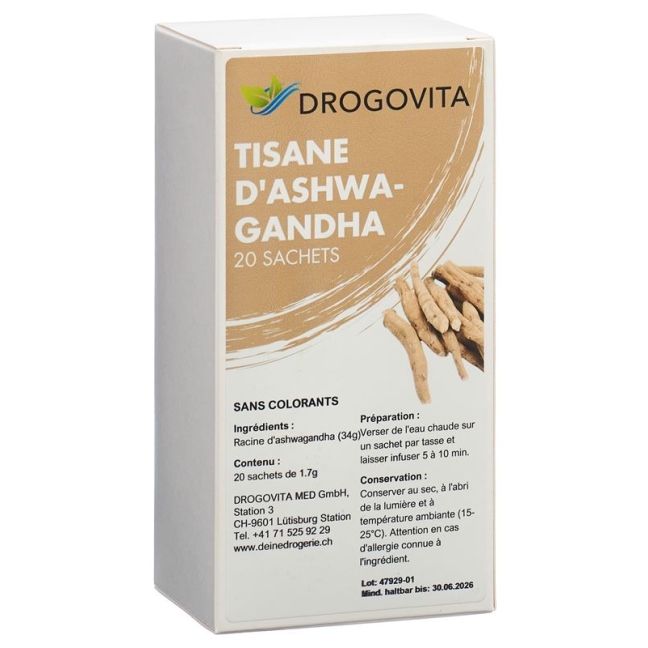 DROGOVITA Ashwagandha Tee