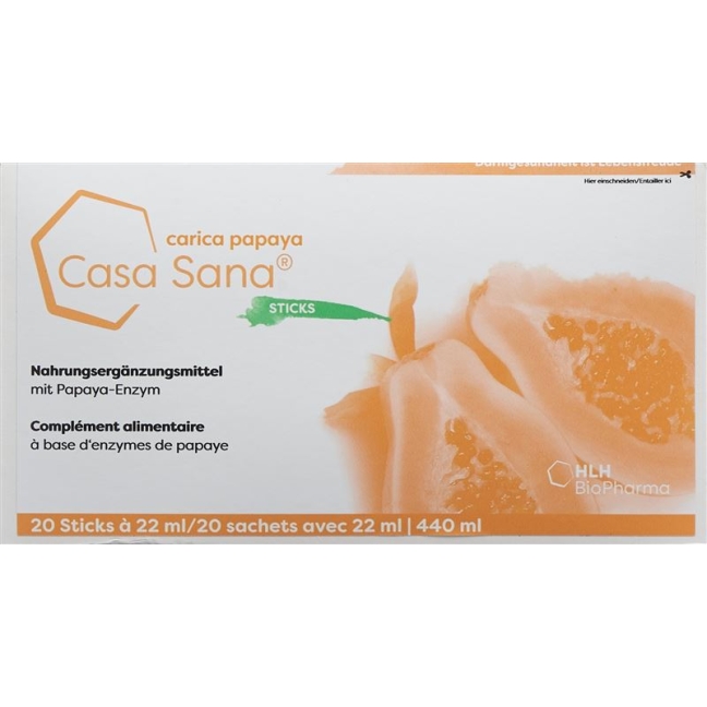 CASA SANA carica papaya