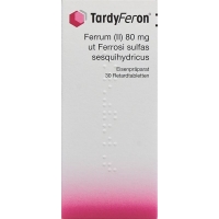 TARDYFERON Ret Tabl 80 mg TARDYFERON Ret Tabl 80 mg