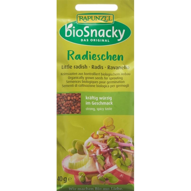 BIOSNACKY Radieschen