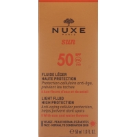 NUXE SUN SPF50 Léger Visage Haute Prot NUXE SUN SPF50 Léger Visage Haute Prot
