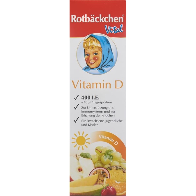 RABENHORST Rotbäckchen Vital Vitamin D