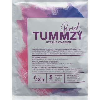 TUMMZY пластырь мужской 10х13см самонагревающийся натуральный