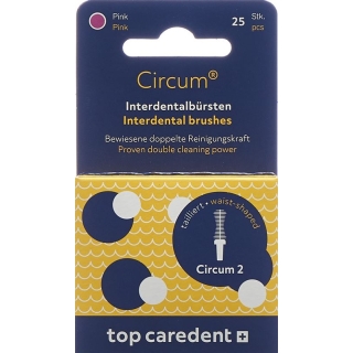 TOP CAREDENT Circum 2 Int Bürsten pink