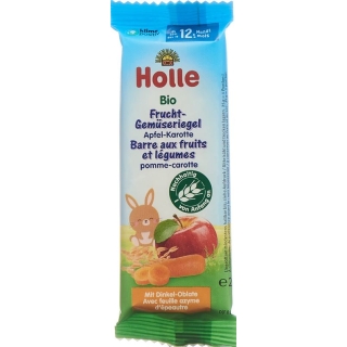 HOLLE Früchte-Gemüseriegel Apf Karot Bio