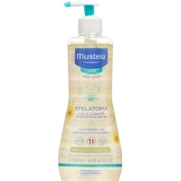 Mustela STELATOPIA масло для умывания атопической кожи Disp 500 мл