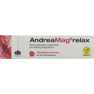 ANDREAMAG relax Brausetabl Himbeeraroma