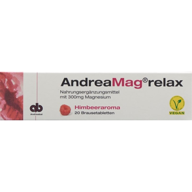 ANDREAMAG relax Brausetabl Himbeeraroma