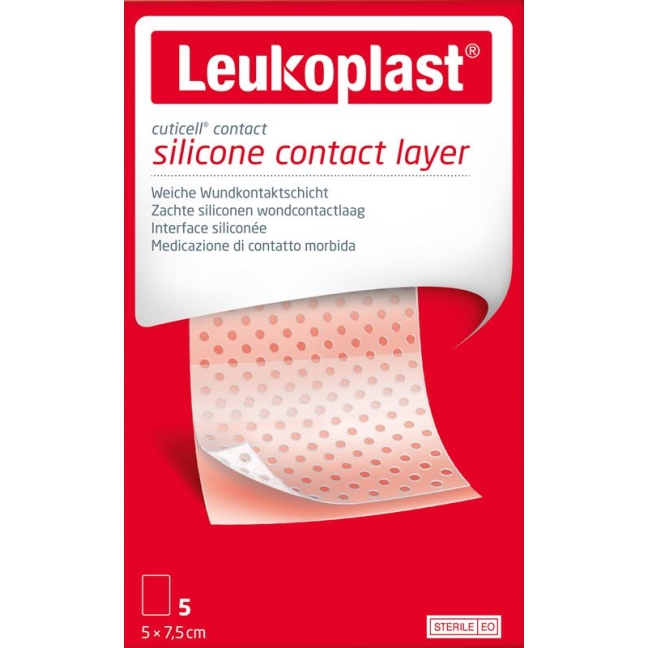 LEUKOPLAST Cuticell Contact 5x7,5см