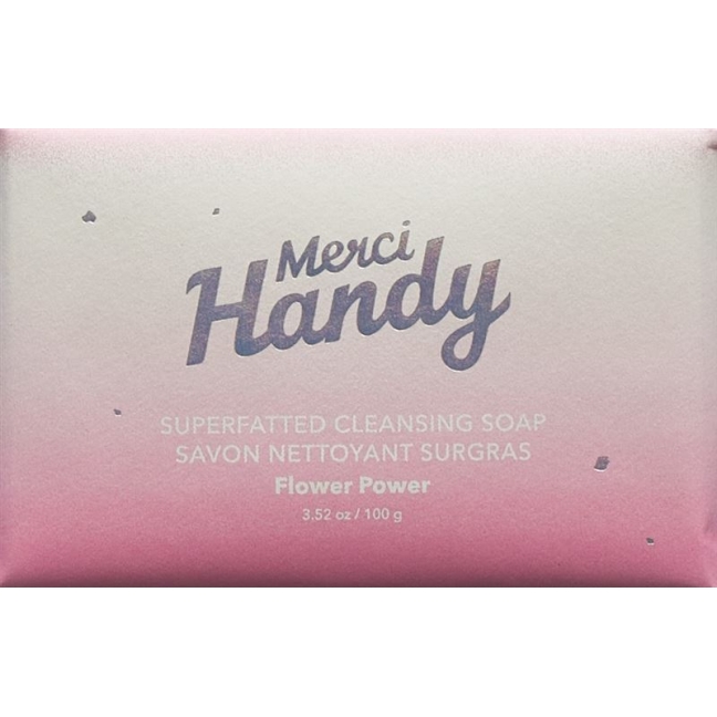 MERCI HANDY Bar Soap Flower Power