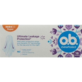 Ob Flexia Pro Comfort Tampons Night Super 16 штук