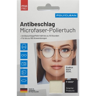 POLYCLEAN Antibeschlag Microfaser Tuch 10h