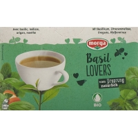 Футболка MORGA Basil Lovers с органическим бутоном H Футболка MORGA Basil Lovers с органическим бутоном H