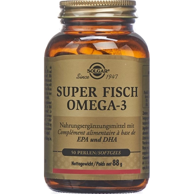 SOLGAR Super Fisch Omega-3 Perlen