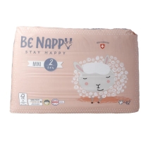 Подгузники BE NAPPY размер 2 3-6 кг мини Подгузники BE NAPPY размер 2 3-6 кг мини