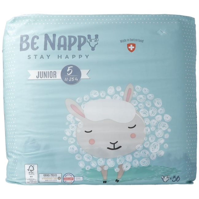 Подгузники BE NAPPY размер 5 11-25 кг детский