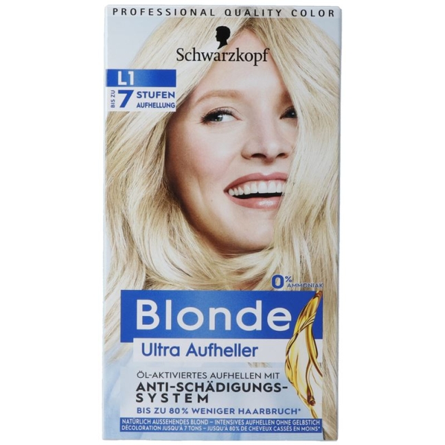 SCHWARZKOPF BLONDE L1 Интенсивный осветлитель