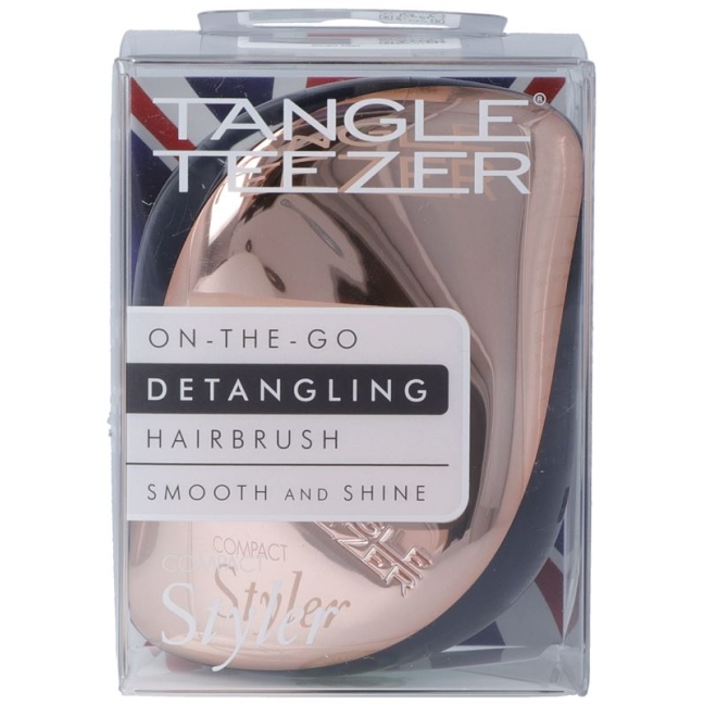 Расческа TANGLE TEEZER Compact Styler ro go black