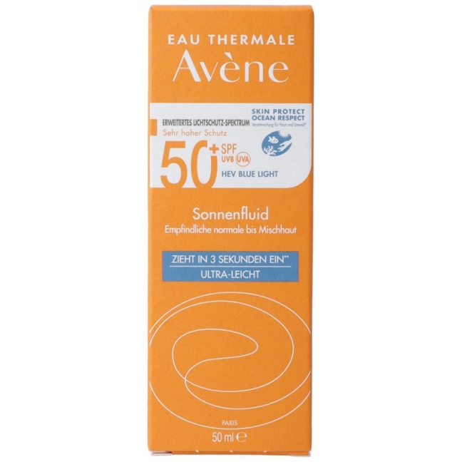 Солнцезащитный флюид AVENE SUN SPF50+