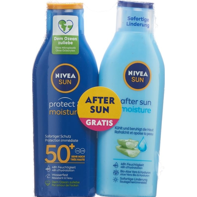 NIVEA Mixpack P&M Lotion LSF50 400ml After Sun Lot