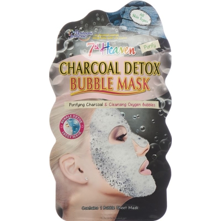 7TH HEAVEN Women's Charcoal Bubble Mask