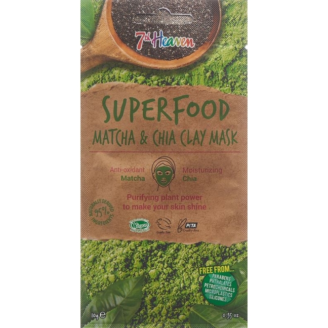 7TH HEAVEN Superfood Clay Mask Mat Chia