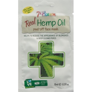 7TH HEAVEN Real Hemp Oil Peel-off Mask