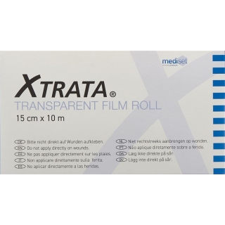 XTRATA transp Folienverband 15cmx10m mit Lipo-Gel