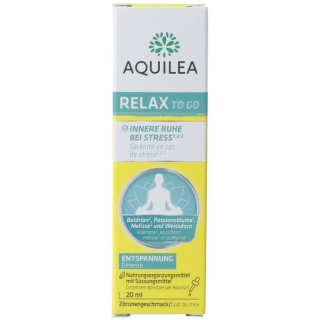 Aquilea Relax To Go капли Pip Fl 20 мл