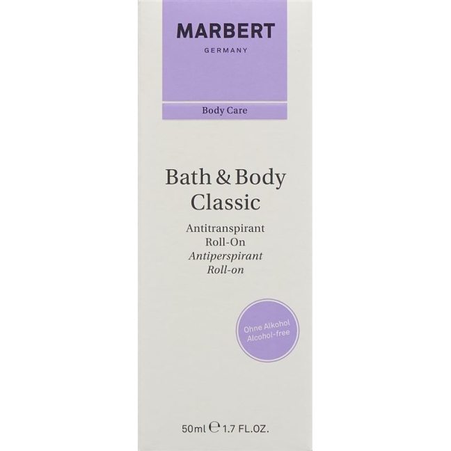 Marbert B&b Classic Anti-Perspirant Roll-On 50мл