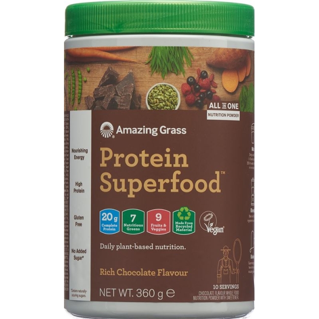 AMAZING GRASS Protein Superfood Schokolade