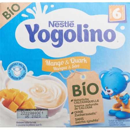 NESTLE Yogolino Bio Mango Quark 6M