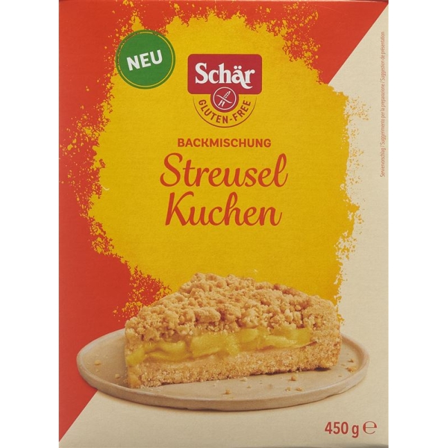 SCHÄR Backmischung Streuselkuchen glutenfr