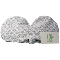 Подушка небесно-зелёная из виноградных косточек 30х26см Harmony heart Подушка небесно-зелёная из виноградных косточек 30х26см Harmony heart