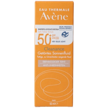 Avene Sun Cleanance солнцезащитный крем SPF50+ Disp 50 мл