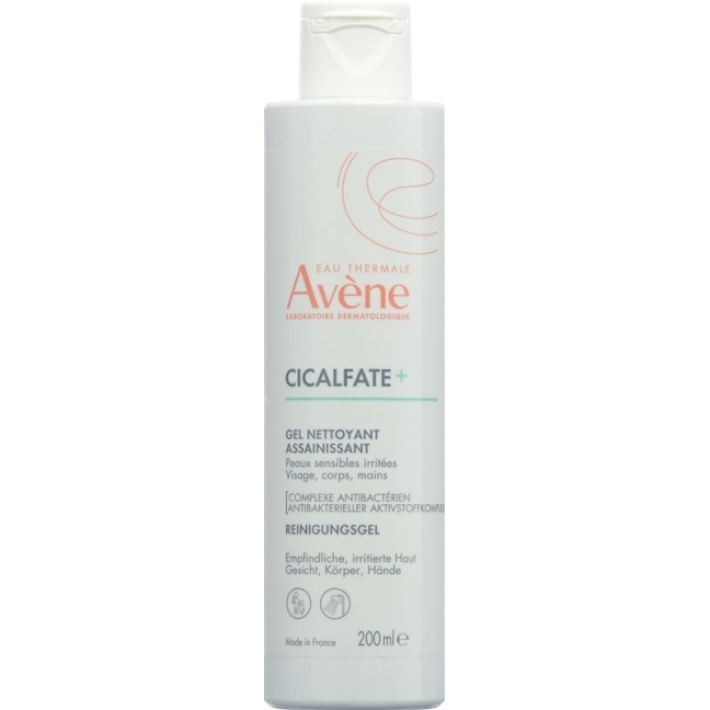 Avene Cicalfate+ Очищающий гель во флаконе 200 мл