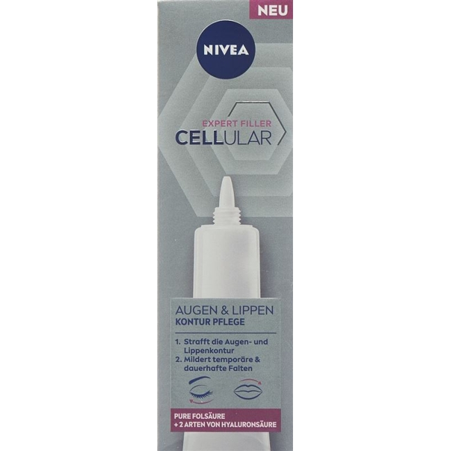 NIVEA Cellular Exp Fill Augen Lippen