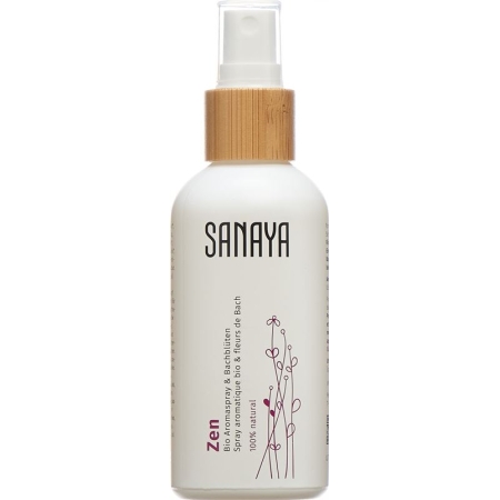 SANAYA Aroma &amp; Bach Blood Spray Zen Bio