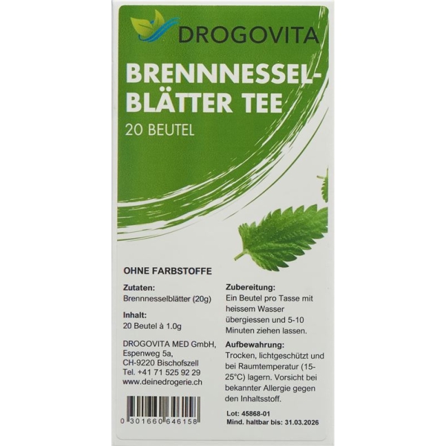 DROGOVITA Brennnessel Tee