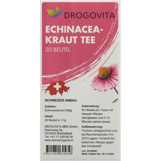 DROGOVITA Echinacea Tee