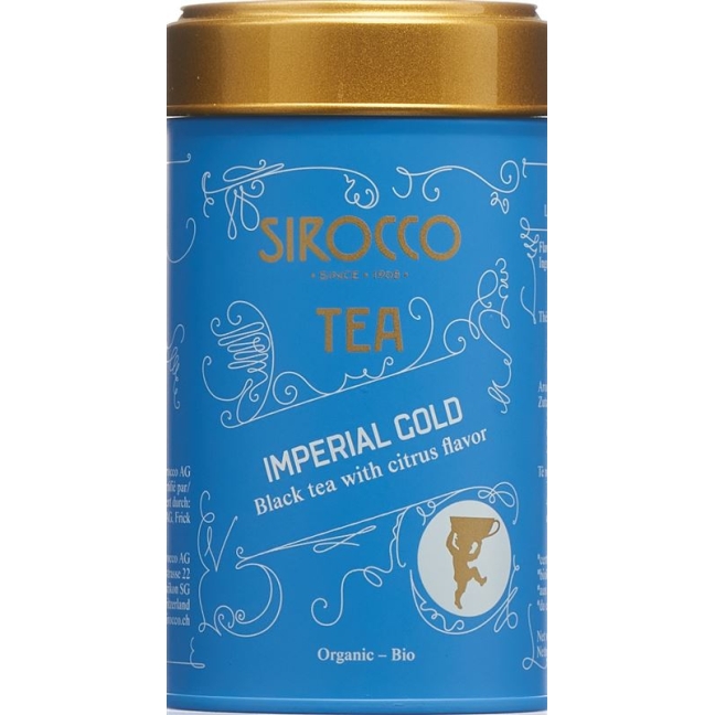 SIROCCO Teedose Medium Imperial Gold