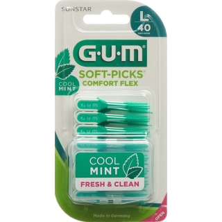 GUM Soft-Picks Comfort Flex Large Mint