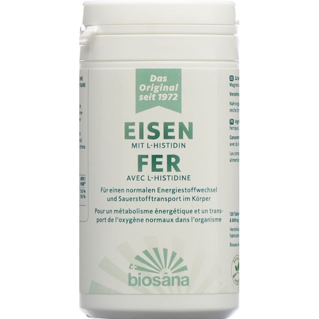 BIOSANA Eisen mit L-Histidin Tabl