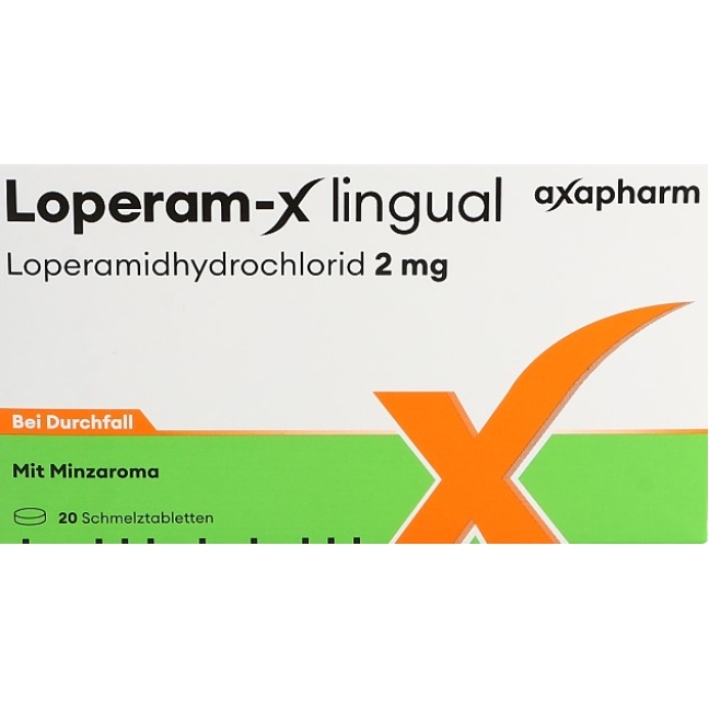 LOPERAM-X lingual Schmelztabl